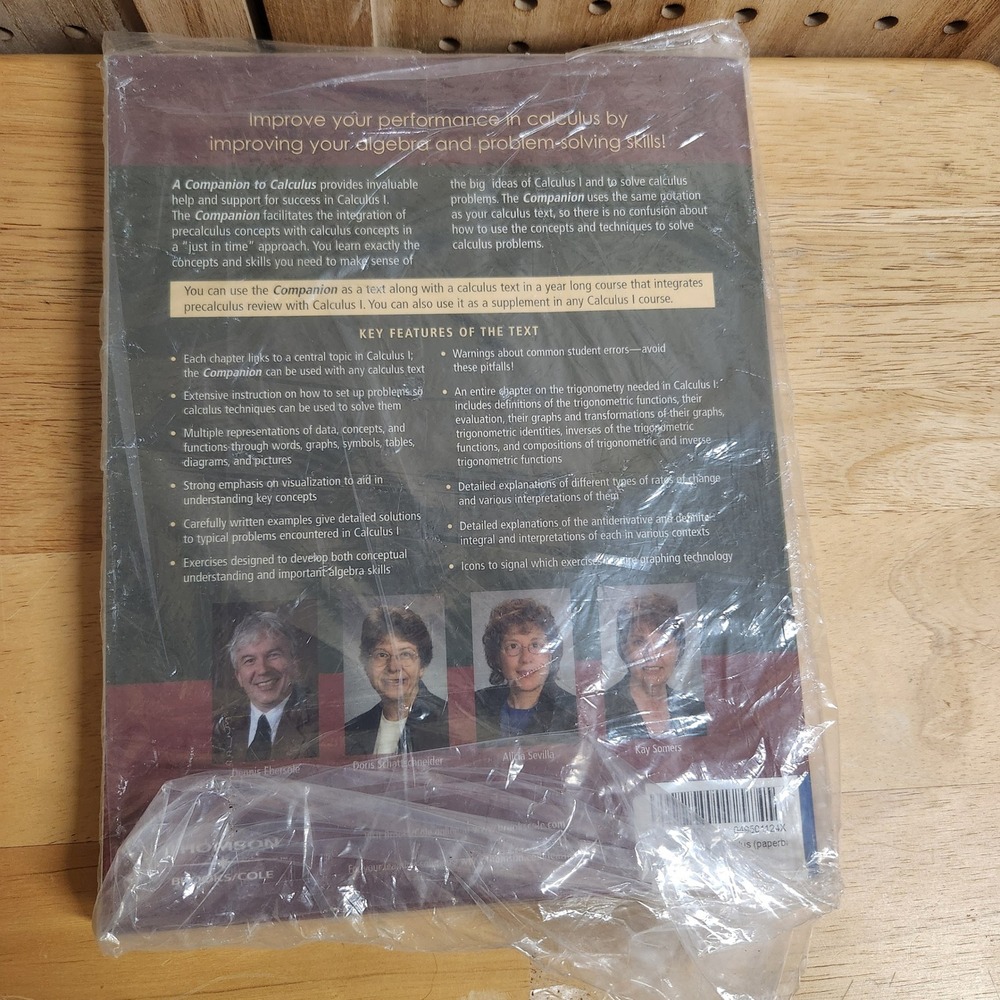 A Companion to Calculus 2nd Edition Algebra Problem Solving Textbook - Picture 3 of 3